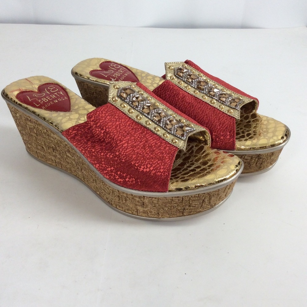 Love and Liberty sandals size 9